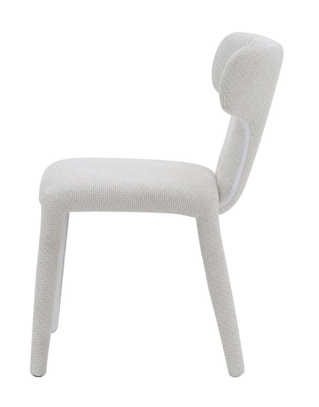 Homerebels Japandi Matstol Vit – Helklädd & minimalistisk design