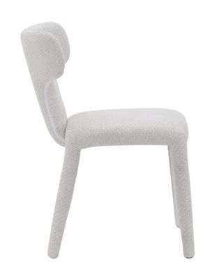 Homerebels Japandi Matstol Vit – Helklädd & minimalistisk design