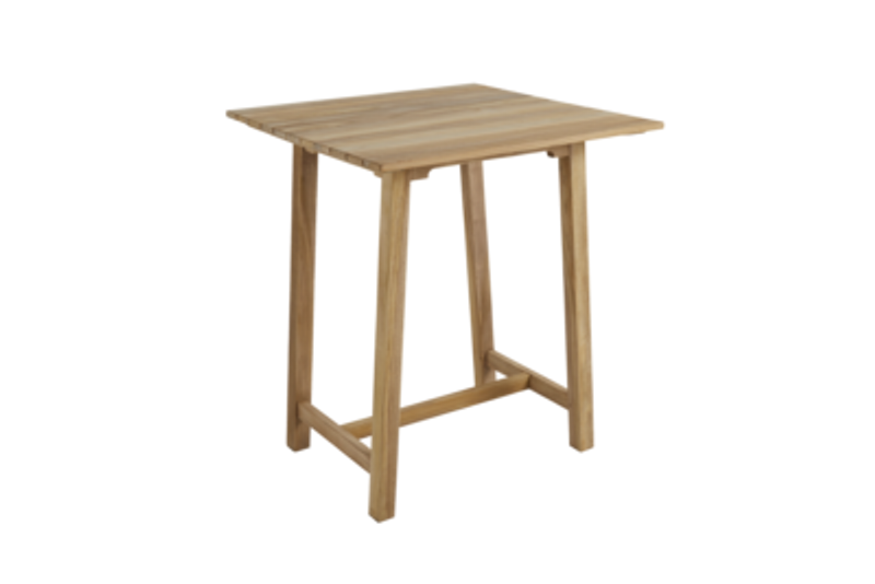 Brafab Keros Barbord 80x80 cm i Natur Teak