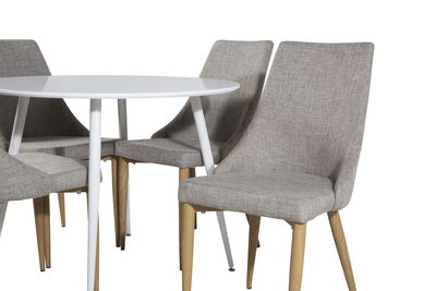 Venture Home Plaza Rund Matgrupp