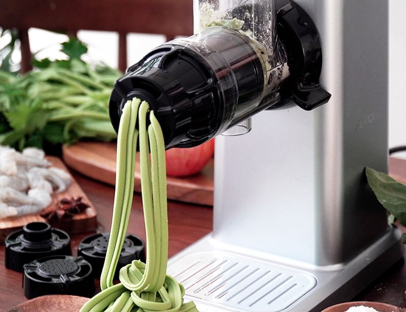 HUROM Juicepress 4-i-1 Silver