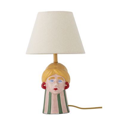 Bloomingville Miss Jody Bordslampa, Flerfärgad, Stengods, Ø24xH41 cm