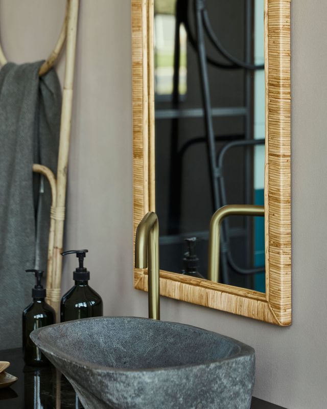 House Doctor Miro Natur Spegel