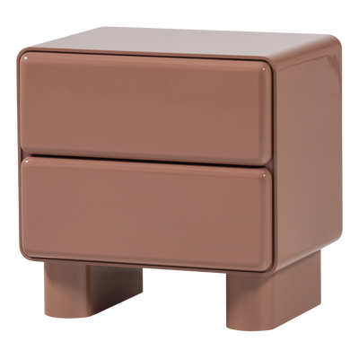 WOOOD Lustra Byrå/Nattduksbord i Högglans MDF