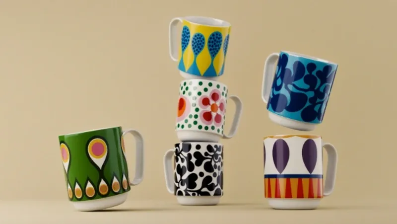 Design House Stockholm Birds 1967 Mugg
