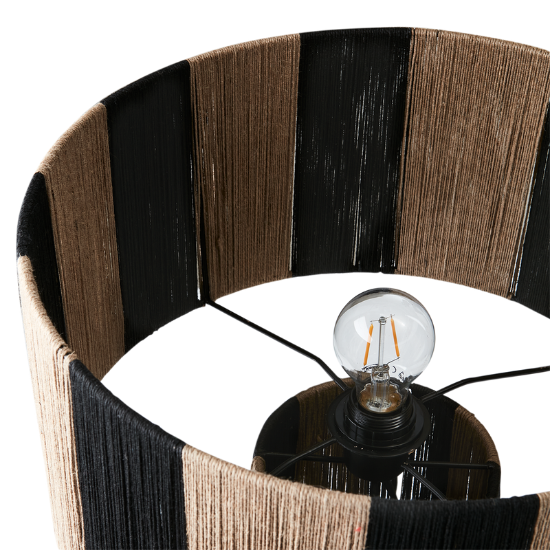 Affari of Sweden JULLAN Bordslampa L, Svart/natur