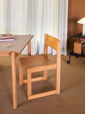 Hübsch Forma Matstol Natur 50x50xh80cm