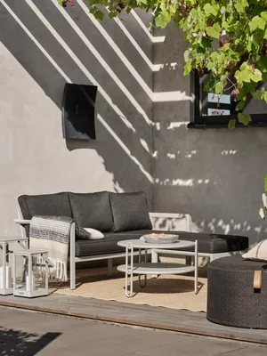 Brafab Delia Divansoffa Ljusgrå/Antracit