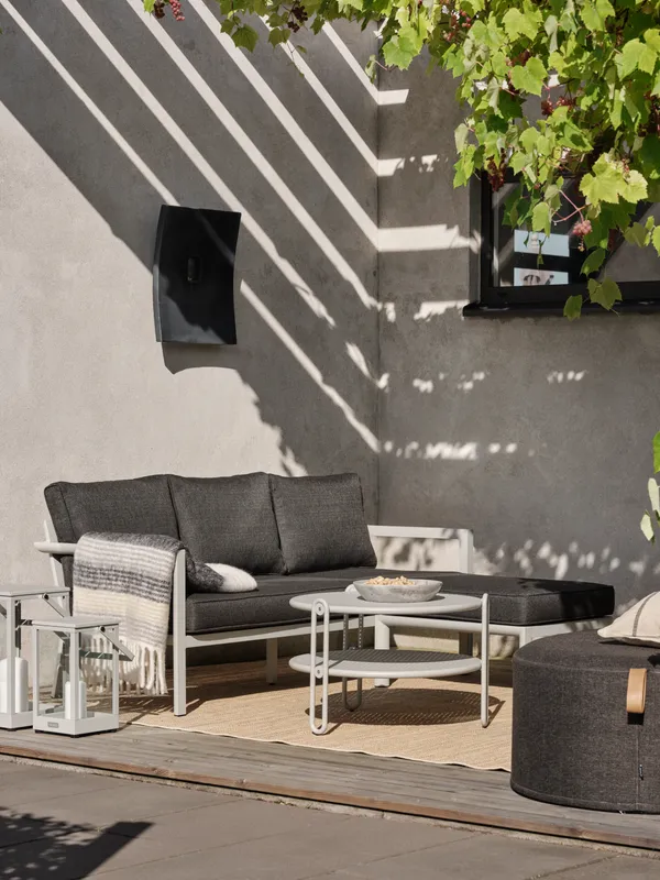 Brafab Delia Divansoffa Ljusgrå/Antracit