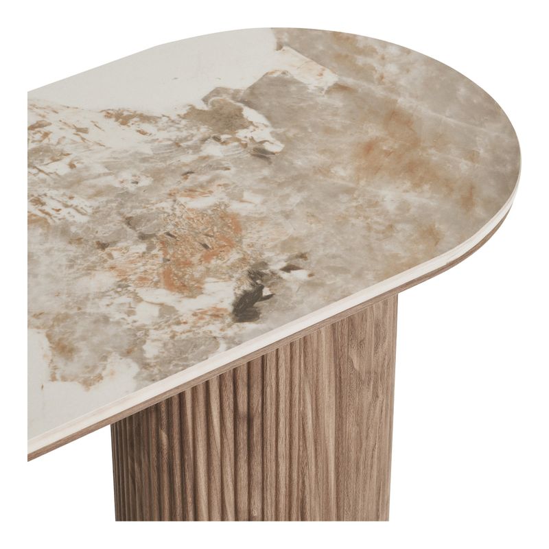 House Nordic Athens Console Bord Vit/Brun