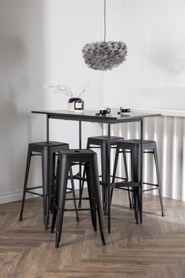 Venture Home Barset Rax med Tempe Stolar