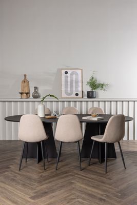 Venture Home Matgrupp Bootcut med stolarna Polar