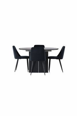 Venture Home Matgrupp Matilda med Stolarna Night