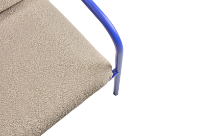 Brafab Bendt Soffa Teddy Beige/Indigo Blue