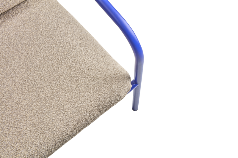 Brafab Bendt Soffa Teddy Beige/Indigo Blue