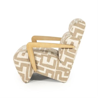 Eleonora Fåtölj Olek - Taupe Libre