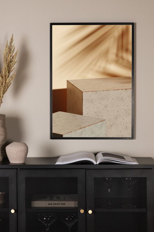 Venture Home Sunflow Poster Beige