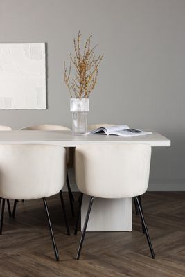 Venture Home Matgrupp Olga med Berit-stolar