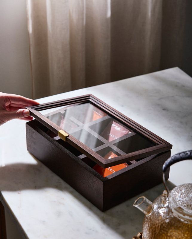 Nordal PUYO Förvaringslåda med Lock - Natur