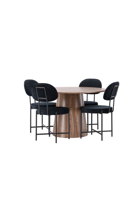 Venture Home Matgrupp Lanzo med stolarna Stella