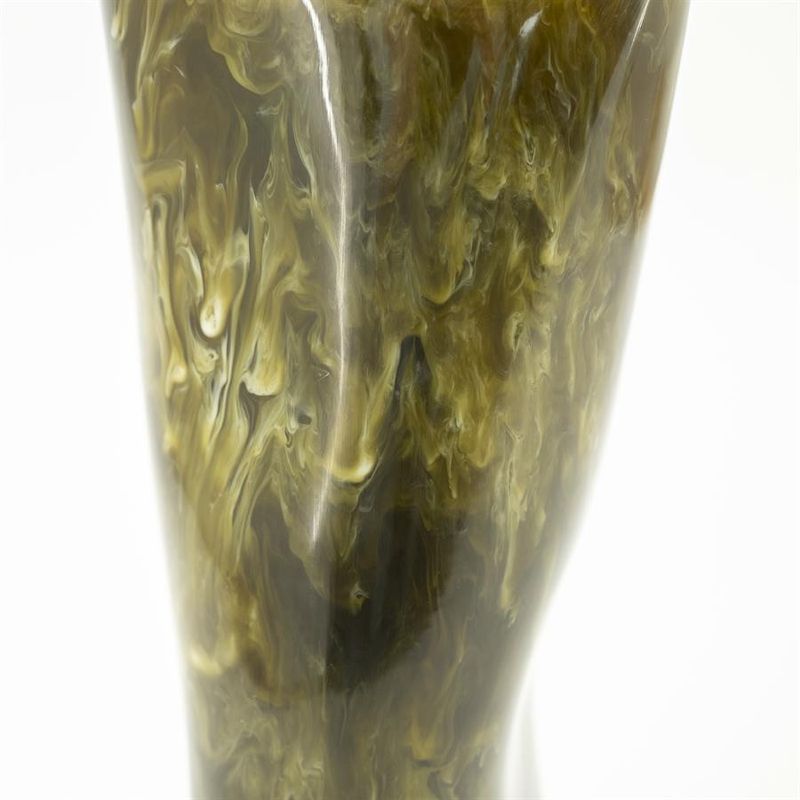 By Boo Melu - Grön Vas i Resin