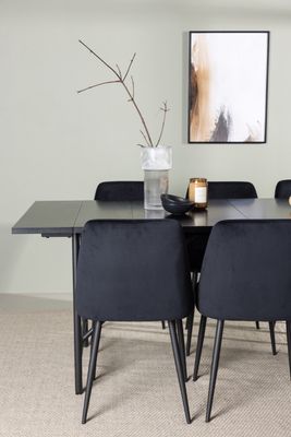 Venture Home Matgrupp Astrid med stolarna Night