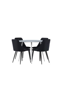 Venture Home Plaza Matbord med Night Matstol