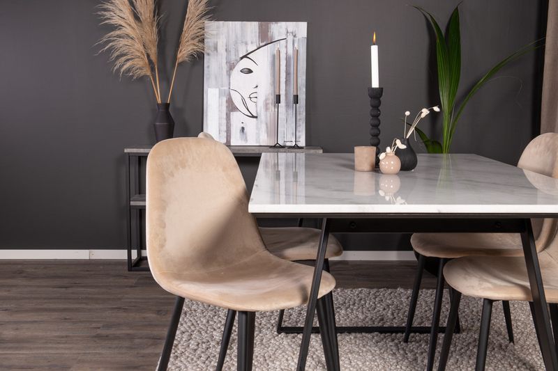 Venture Home Estelle Rektangulär Matgrupp