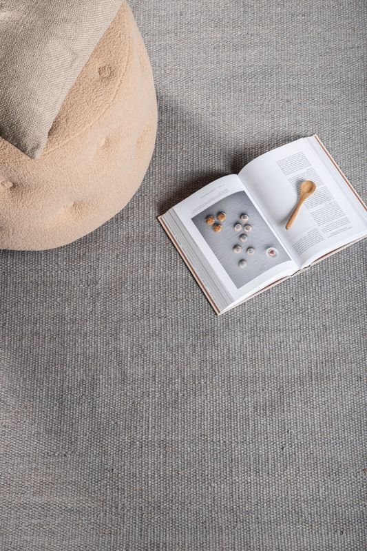 Venture Home Jaipur Ullmatta Grå