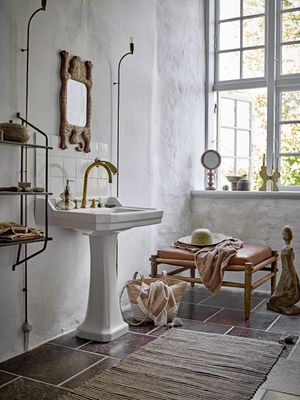 Bloomingville Sindre Hylla, Svart Metall