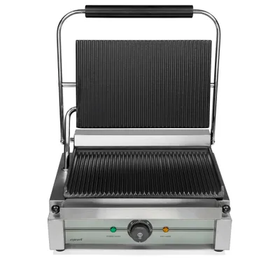 Exxent Klämgrill Panini, räfflad