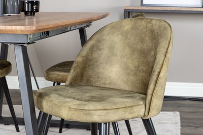 Venture Home Matgrupp Inca med stolar Velvet