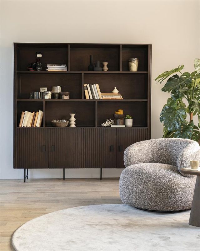 Eleonora Väggskåp Remi - Svart