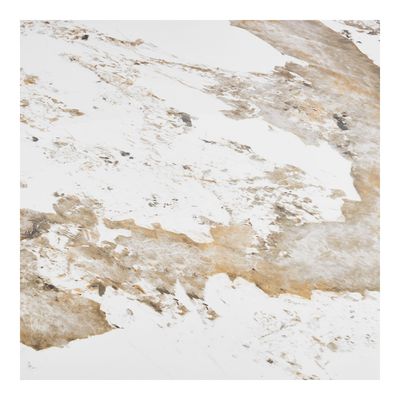 House Nordic Athens Matbord Vit/Brun 140x140x76 cm