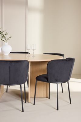 Venture Home Matbord Strada med Edina Stol