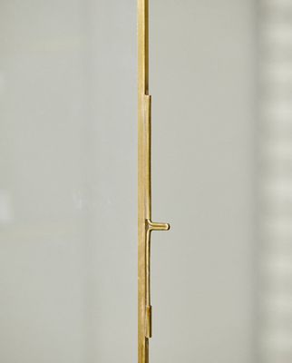 Nordal ADA Väggskåp M, 4 Hyllor, Gyllen Yta