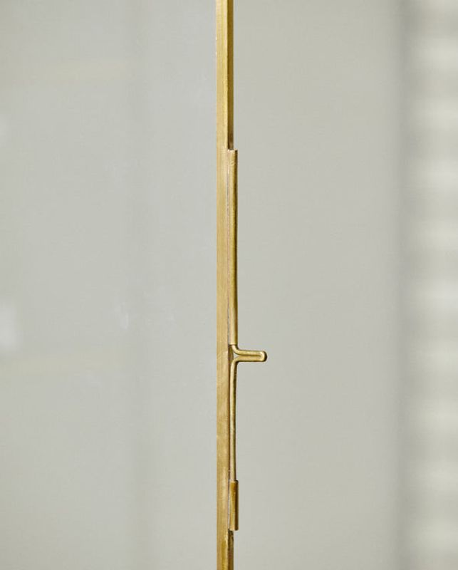 Nordal ADA Väggskåp M, 4 Hyllor, Gyllen Yta