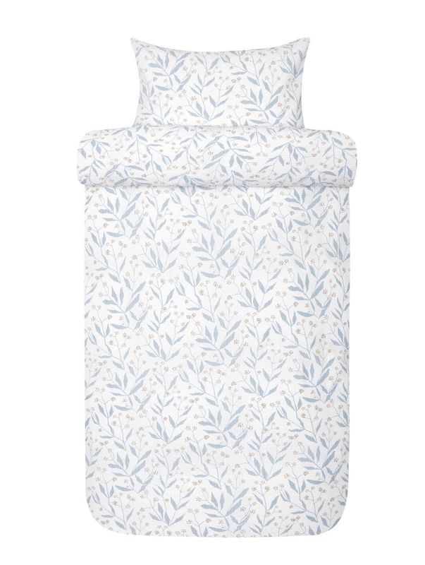 Høie Thale påslakanset dämpad blå 150x210 cm 2 delar