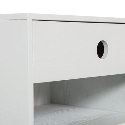 WOOOD Nancy Hängande Sängbord Mist