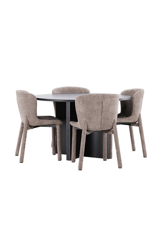 Venture Home Matbord Strada med Astoria Stol