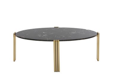 AYTM Tribus Soffbord Guld, Svart 92.4x35 cm