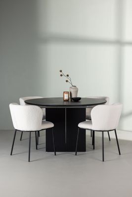 Venture Home Matgrupp Matilda med Stolarna Edina