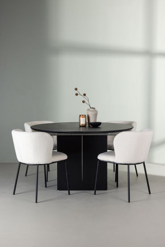 Venture Home Matgrupp Matilda med Stolarna Edina