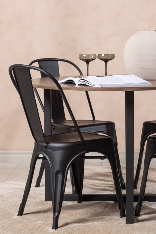 Venture Home Matgrupp Durango med 4st Tempe matstolar