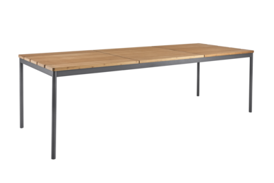 Brafab Nox Matbord 90x238 cm Bambu/Anthracite