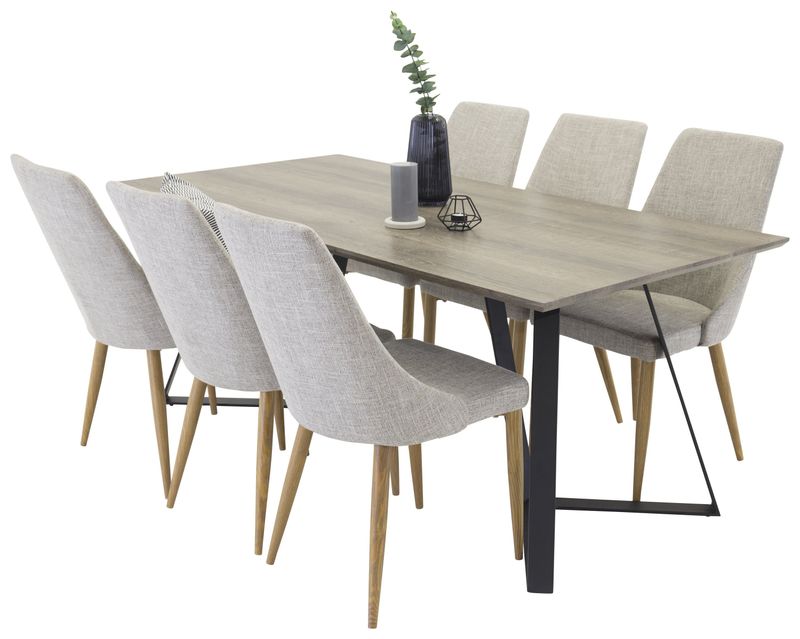 Venture Home Marina Rektangulär Matgrupp