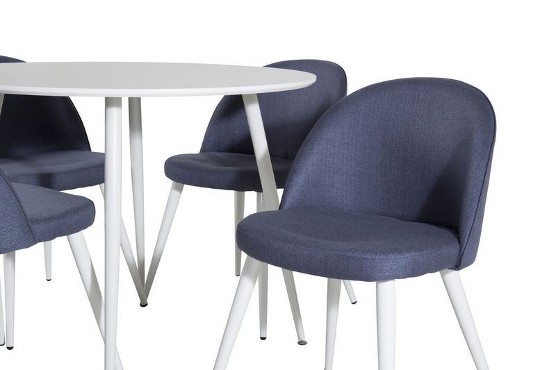 Venture Home Matgrupp Plaza med stolarna Velvet