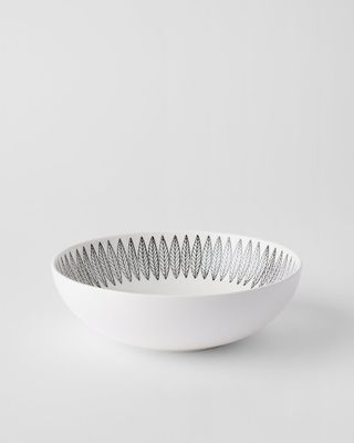 Gustavsberg SALIX SVART, Skål 17 cm, rund