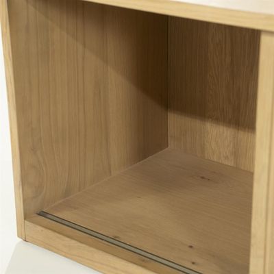 Eleonora TV-bänk Milo 180 cm - Natur Natur