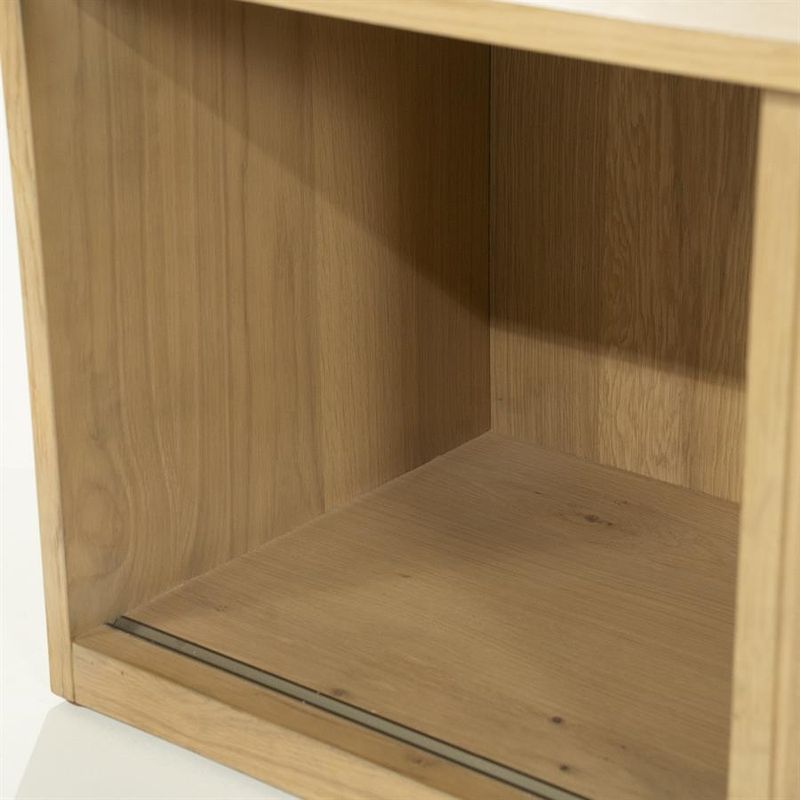 Eleonora TV-bänk Milo 180 cm - Natur Natur